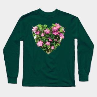 Clematis - Clematis on a Trellis Long Sleeve T-Shirt